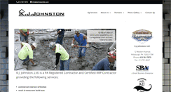 Desktop Screenshot of johnstonltd.com